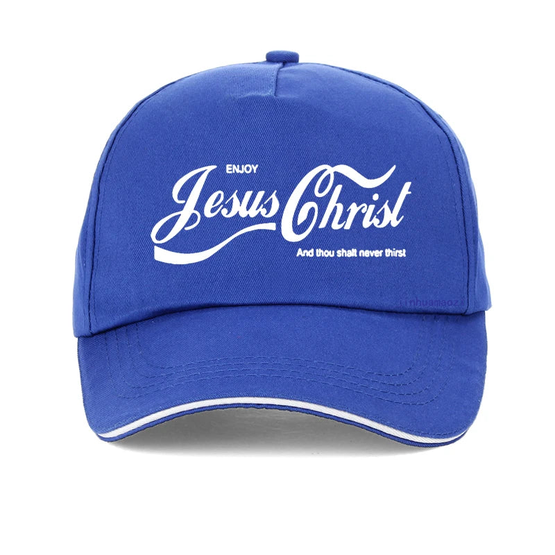 Jesus Christ The Real King Christian Baseball Cap