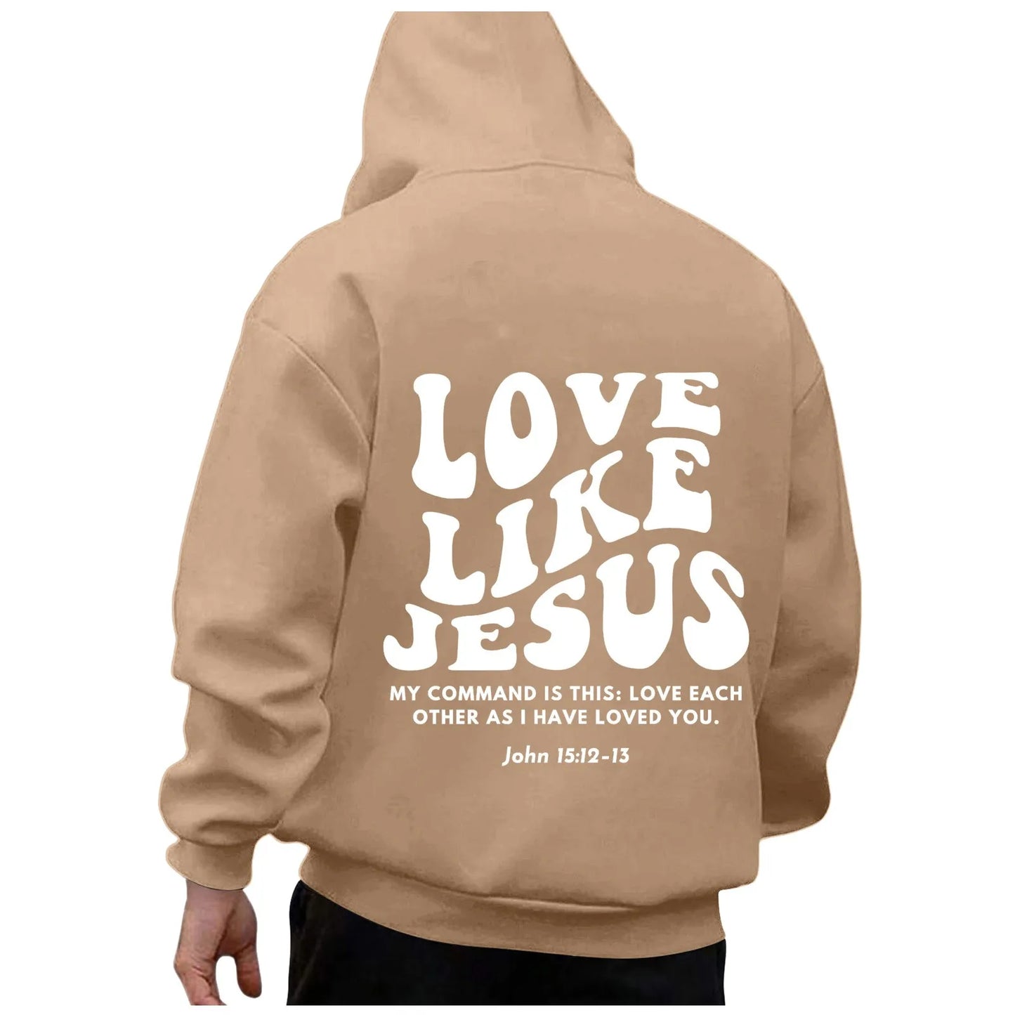 Love Like Jesus Hoodie for Men