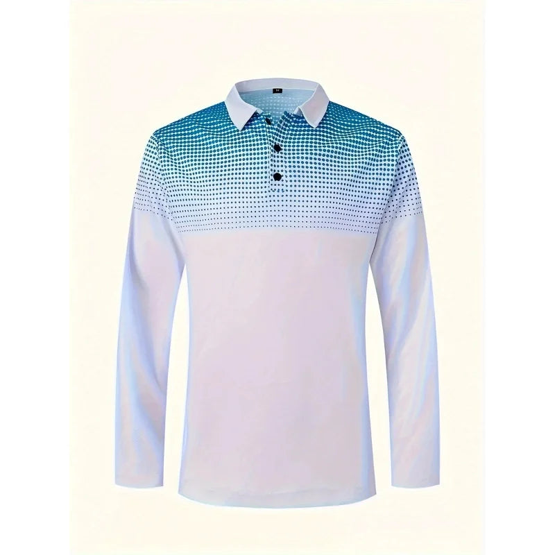 3D Men's polo