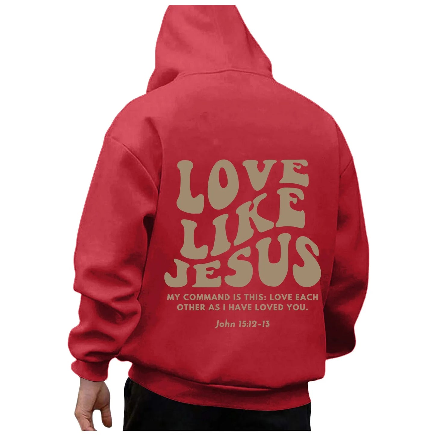 Love Like Jesus Hoodie for Men