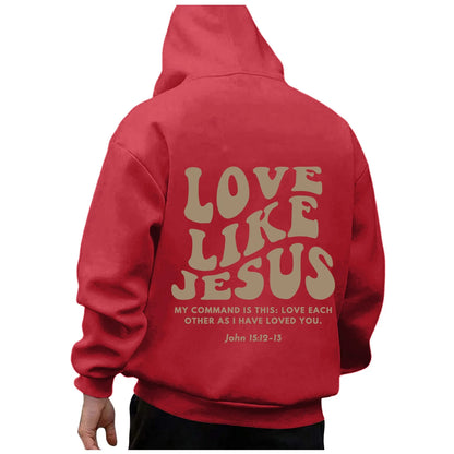 Love Like Jesus Hoodie for Men