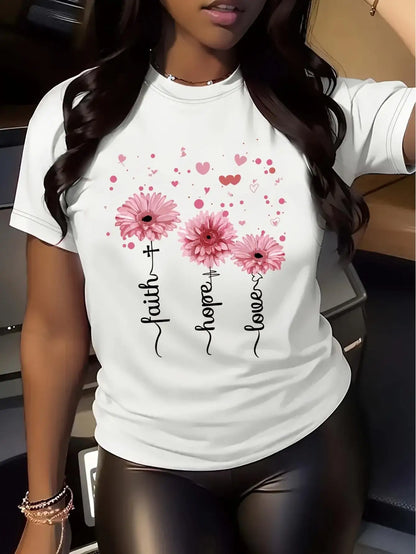 Faith Hope Love Graphic Tee