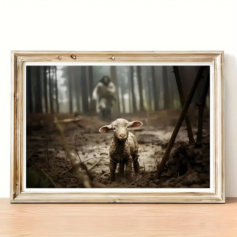"Leaving the 99" Wood Framed Print