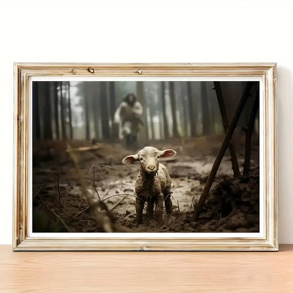 "Leaving the 99" Wood Framed Print