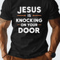 "Jesus is knocking" - Tshirt comfort fit