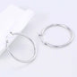925 Sterling Silver Hoop Earrings