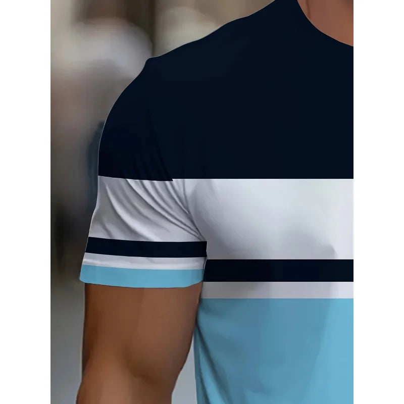 Men's Fashion Stripes polo