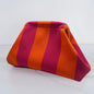 Small Knit/Striped Clutch Handbag