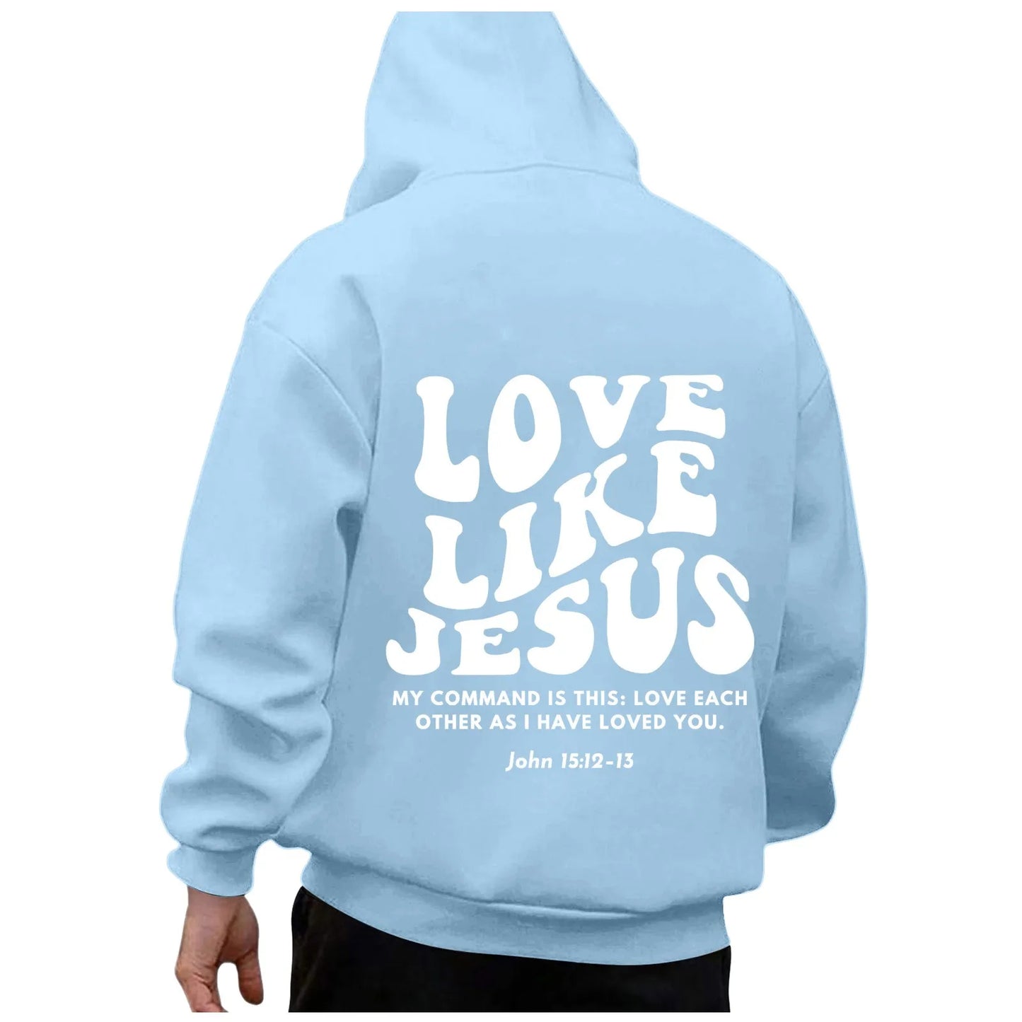 Love Like Jesus Hoodie for Men