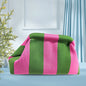 Small Knit/Striped Clutch Handbag