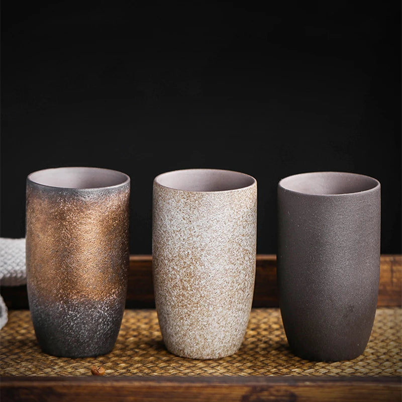 8 oz Retro Ceramic Coffee Cup