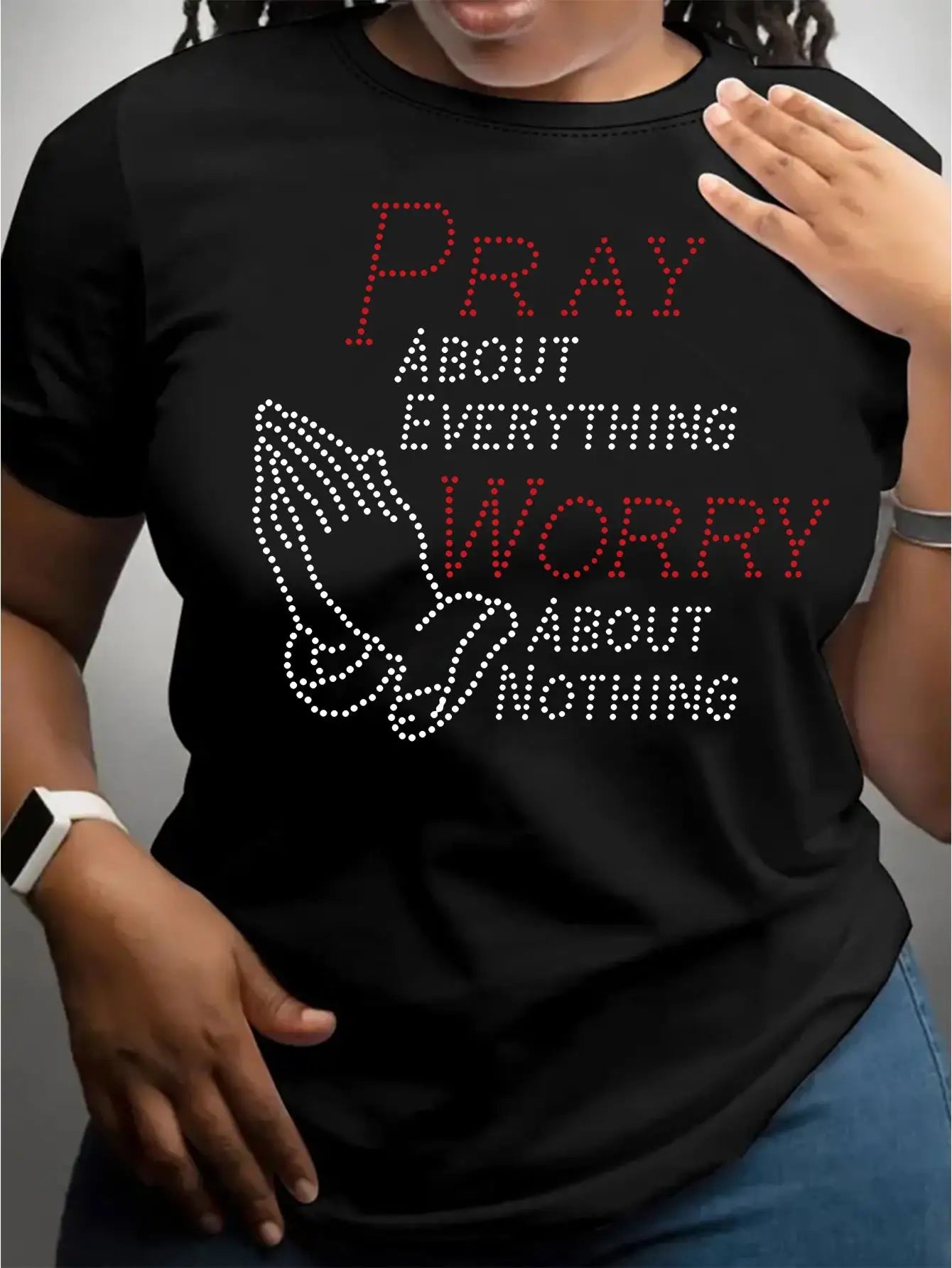 Women's Pray About Everything T-shirt