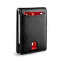 Slim Leather Wallet - RFID Blocking