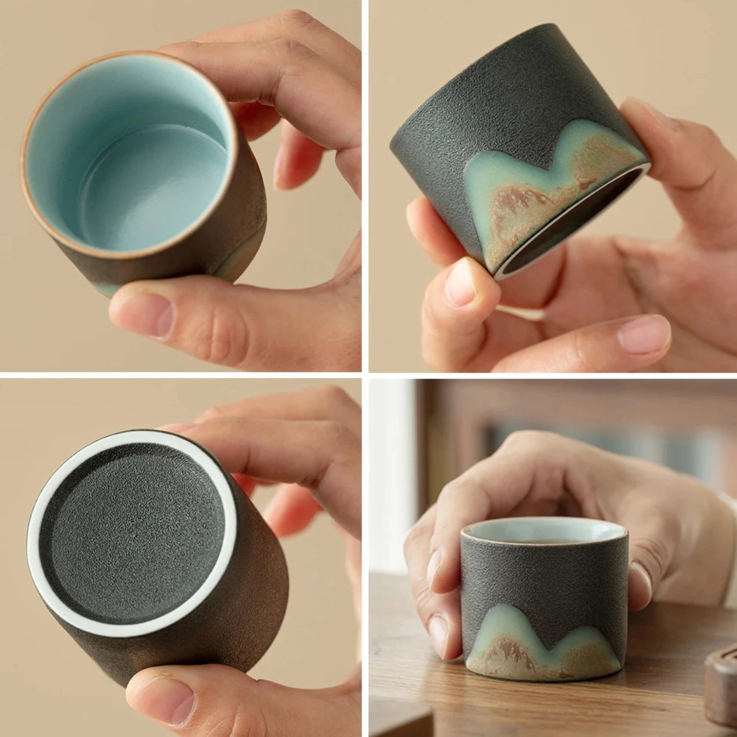 Handmade Chinese Ceramic Tea/Coffee Cup